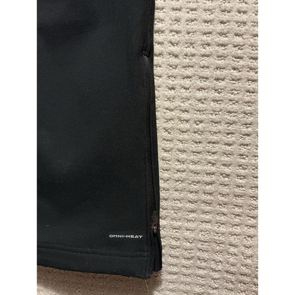 Columbia Women's Omni Heat Thermal Comfort Pants 10 Black Soft Shell - Picture 5 of 5